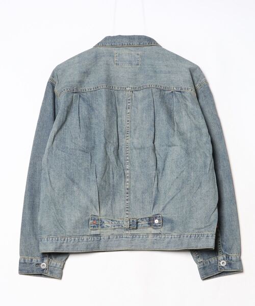 HOUSTON(ヒューストン)の「【HOUSTON/ヒューストン】US COTTON TYPE1 DENIM JACKET/USコットンタイプワンデニムジャケット(デニムジャケット・メンズ・ブルー系その他2/ブルー系その他3/ブルー系その他・XL/L/M)」の18枚目の写真
