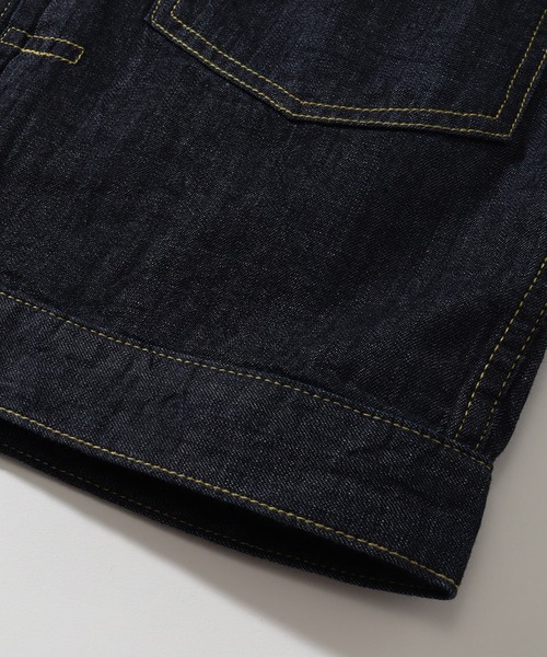 HOUSTON(ヒューストン)の「【HOUSTON/ヒューストン】US COTTON TYPE1 DENIM JACKET/USコットンタイプワンデニムジャケット(デニムジャケット・メンズ・ブルー系その他2/ブルー系その他3/ブルー系その他・XL/L/M)」の12枚目の写真