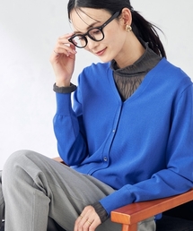 【洗える/UVカット】Vネックカーディガン