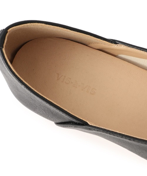 Juze（ジュゼ）の「メタルポイントバブーシュ（パンプス・レディース・オフホワイト/ブラック・S/M/L）」の12枚目の写真