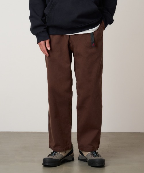 Gramicci（グラミチ）の「GRAMICCI PANT STRAIGHT FIT｜グラミチパンツストレートフィット（その他パンツ・メンズ・ブラック/ベージュ/ネイビー/オリーブ/グレイッシュベージュ/レモンイエロー/グレー系その他5/ベージュ系その他5/グリーン系その他5/ブラウン系/ネイビー系/ダークグリーン系/グリーン系その他/ベージュ系その他/ブラウン系その他/チョコ/ホワイト系その他/スモークグレー/ホワイト系その他2/黄緑系/ブルー系その他3/ライトパープル・S/M/L/XL/XXL）」の8枚目の写真