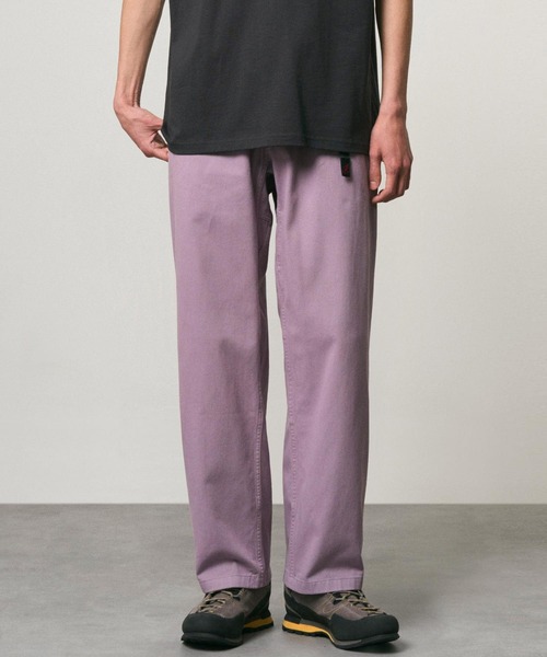 Gramicci（グラミチ）の「GRAMICCI PANT STRAIGHT FIT｜グラミチパンツストレートフィット（その他パンツ・メンズ・ブラック/ベージュ/ネイビー/オリーブ/グレイッシュベージュ/レモンイエロー/グレー系その他5/ベージュ系その他5/グリーン系その他5/ブラウン系/ネイビー系/ダークグリーン系/グリーン系その他/ベージュ系その他/ブラウン系その他/チョコ/ホワイト系その他/スモークグレー/ホワイト系その他2/黄緑系/ブルー系その他3/ライトパープル・S/M/L/XL/XXL）」の21枚目の写真