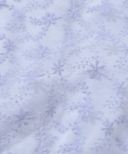 早い者勝ち/flower クラリティフラワーブラウス （ブル一） クラリティフラワーブラウス（シャツ/ブラウス）｜flower