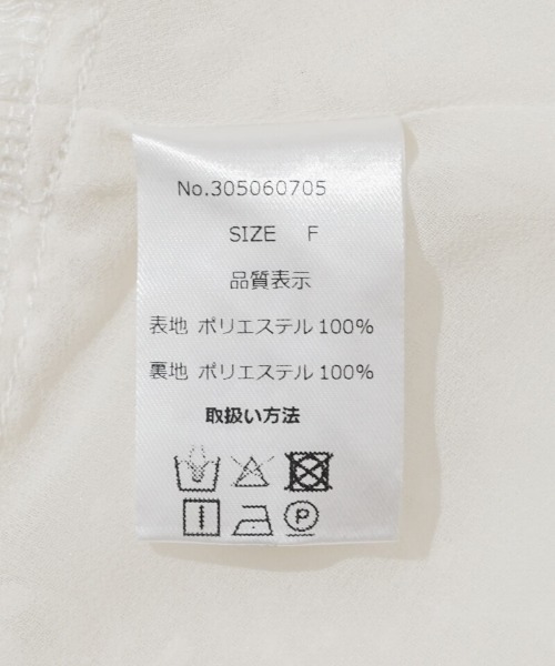 flower(フラワー)の「クラリティフラワーブラウス(シャツ/ブラウス・レディース・ピンク/ブルー/ホワイト・FREE)」の6枚目の写真