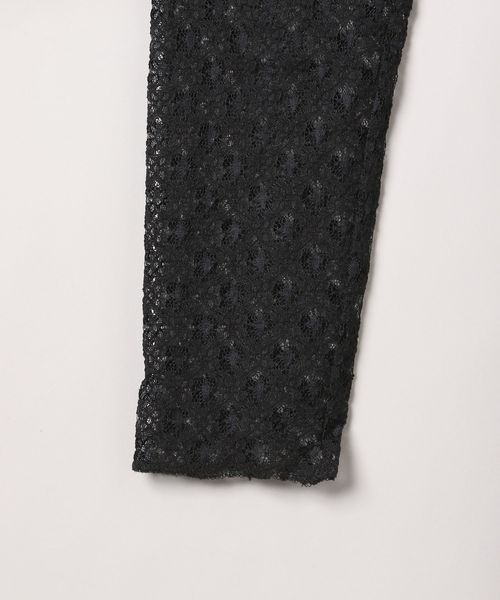 JEANASIS（ジーナシス）の「2WAYパッチワークレースワンピース/324684（ワンピース・レディース・ホワイト/ブラック/レッド・FREE）」の7枚目の写真