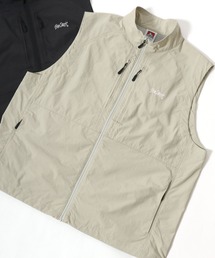 BEN DAVIS | BENDAVIS/ベンデイビス ナイロン 裏メッシュ ロゴ刺繍 スタンドベスト レディース メンズ(ベスト)