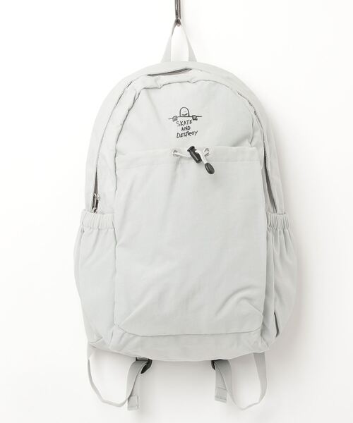 THRASHER(スラッシャー)の「THRASHER ゴンズデザインナイロンリュック(バックパック/リュック・メンズ・グレー系その他/ブルー系その他/ブラック×ホワイト・FREE)」の7枚目の写真