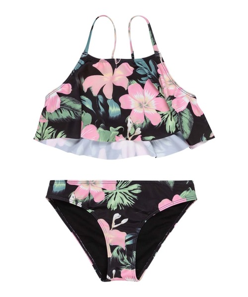 ロキシー　フラワープリント セパレート水着 ROXY フラワープリント セパレート水着 - メルカリ