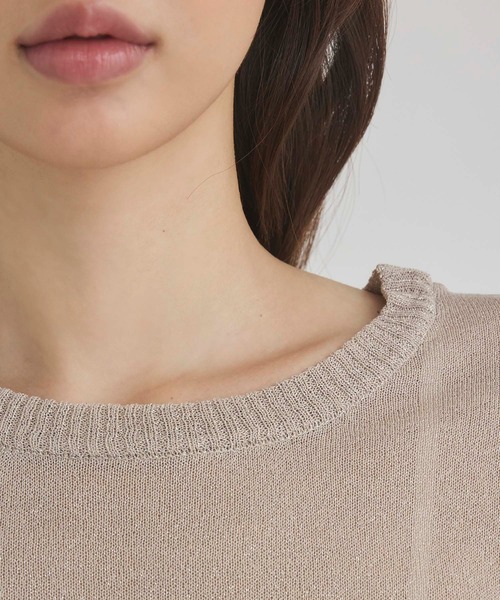 fifth（フィフス）の「前後2wayシアーラメニット（ニット/セーター・レディース・ベージュ/オフホワイト・M）」の11枚目の写真