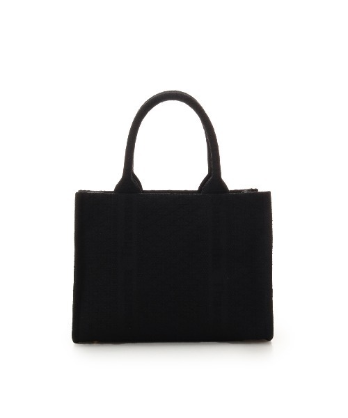 Samantha Thavasa（サマンサタバサ）の「[Newカラー]ステッチワークジャガード ハンドバッグ（ハンドバッグ・レディース・ピンク/ブラック・FREE）」の4枚目の写真