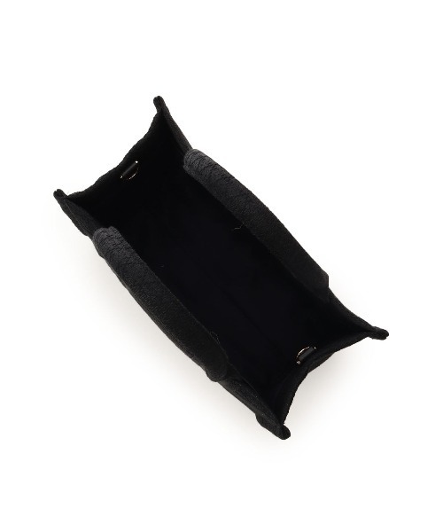 Samantha Thavasa（サマンサタバサ）の「[Newカラー]ステッチワークジャガード ハンドバッグ（ハンドバッグ・レディース・ピンク/ブラック・FREE）」の5枚目の写真