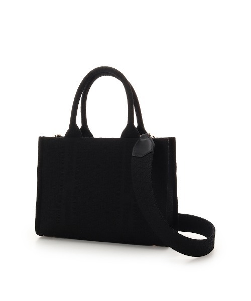 Samantha Thavasa（サマンサタバサ）の「[Newカラー]ステッチワークジャガード ハンドバッグ（ハンドバッグ・レディース・ピンク/ブラック・FREE）」の8枚目の写真