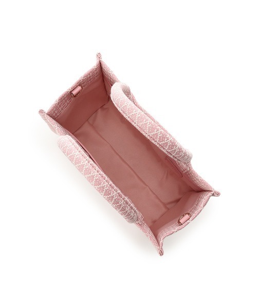 Samantha Thavasa（サマンサタバサ）の「[Newカラー]ステッチワークジャガード ハンドバッグ（ハンドバッグ・レディース・ピンク/ブラック・FREE）」の12枚目の写真