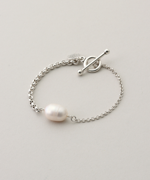 PHILIPPE AUDIBERT ブレスレット ボール ビーズ 幅2.5cm bh3307-sliver.jpg
