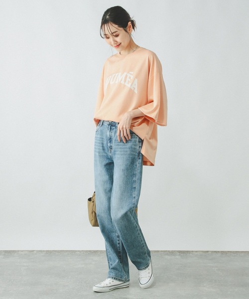 セール】乾きやすいスウェットプリント7分袖/289384（Tシャツ