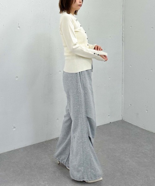 archives（アルシーヴ）の「麻タッチポロニットアンサンブル（アンサンブル・レディース・ピンク/イエロー/グレー/アイボリー・MEDIUM）」の18枚目の写真