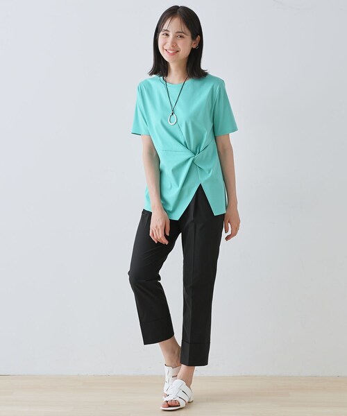 セール】春SALE！【洗える】ねじりデザインTシャツ（Tシャツ