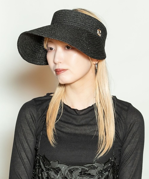 CA4LA カシラ　麦ブレードのサンバイザー　フリー SUNDAY3(ONESIZE NATURAL): その他の帽子｜帽子通販｜CA4LA