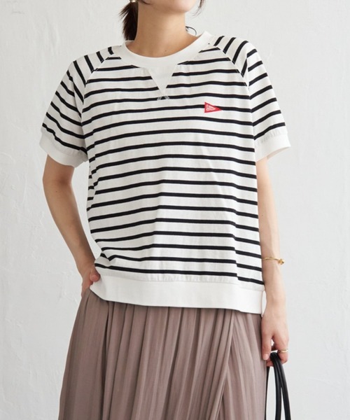 ikka（イッカ）の「Healthknit Product ヘルスニットプロダクト ガゼット半袖Tシャツ（Tシャツ/カットソー・レディース・ホワイト/その他1/ブラック/オフホワイト/チャコールグレー/ブルー・M/L/S）」の6枚目の写真