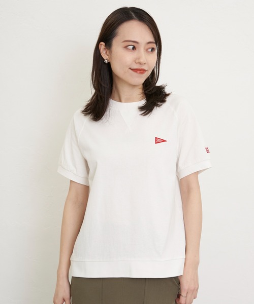 ikka（イッカ）の「Healthknit Product ヘルスニットプロダクト ガゼット半袖Tシャツ（Tシャツ/カットソー・レディース・ホワイト/その他1/ブラック/オフホワイト/チャコールグレー/ブルー・M/L/S）」の22枚目の写真