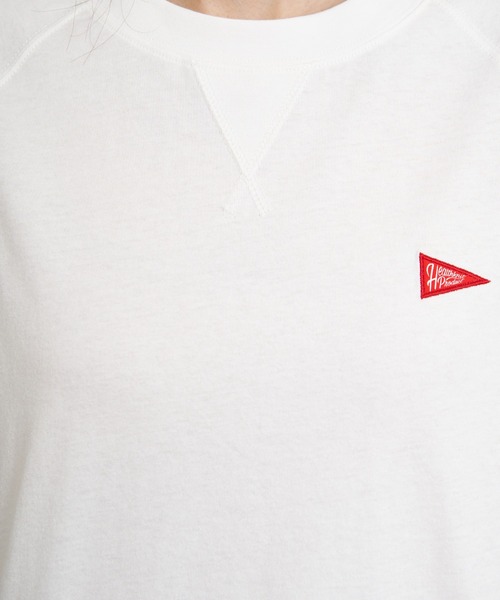 ikka（イッカ）の「Healthknit Product ヘルスニットプロダクト ガゼット半袖Tシャツ（Tシャツ/カットソー・レディース・ホワイト/その他1/ブラック/オフホワイト/チャコールグレー/ブルー・M/L/S）」の13枚目の写真