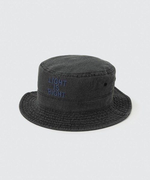 WILD THINGS(ワイルドシングス)の「●WILDTHINGS●PIGMENT HAT(ハット・メンズ・ブルー/ブラック/オリーブ/ベージュ・FREE)」の2枚目の写真
