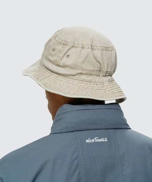 WILD THINGS(ワイルドシングス)の「●WILDTHINGS●PIGMENT HAT(ハット・メンズ・ブルー/ブラック/オリーブ/ベージュ・FREE)」の10枚目の写真