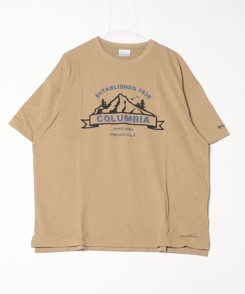 Columbia(コロンビア)の「コロンビア コールド ベイ ダッシュ ショートスリーブティー(Tシャツ/カットソー・メンズ・ブラック/ホワイト/ダークグリーン/キャメル・M/L/LL/S)」の4枚目の写真