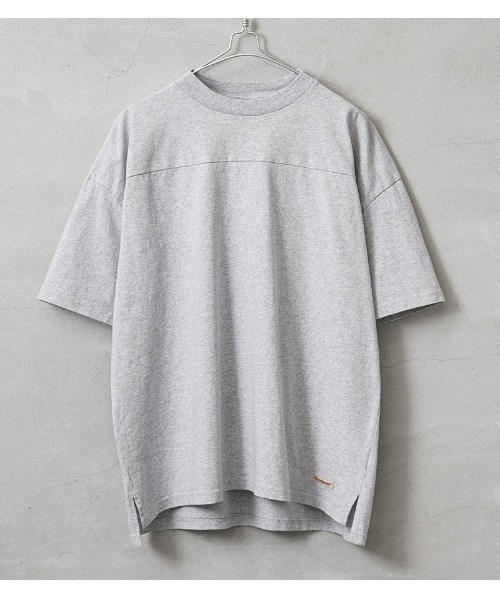 WAIPER.inc(ワイパーインク)の「Goodwear グッドウェア 2W7-15203 USAコットン S/S フットボール Tシャツ BIG(Tシャツ/カットソー・メンズ・ネイビー/ホワイト/ブラック/杢グレー・S/M/L/XL)」の3枚目の写真