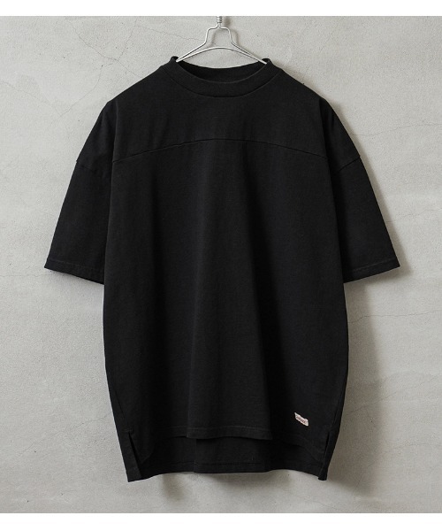 WAIPER.inc(ワイパーインク)の「Goodwear グッドウェア 2W7-15203 USAコットン S/S フットボール Tシャツ BIG(Tシャツ/カットソー・メンズ・ネイビー/ホワイト/ブラック/杢グレー・S/M/L/XL)」の1枚目の写真