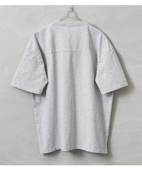 WAIPER.inc(ワイパーインク)の「Goodwear グッドウェア 2W7-15203 USAコットン S/S フットボール Tシャツ BIG(Tシャツ/カットソー・メンズ・ネイビー/ホワイト/ブラック/杢グレー・S/M/L/XL)」の8枚目の写真
