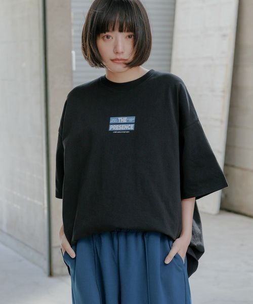 PBLIM（ページボーイリム）の「《UNISEX》ボックスロゴTシャツ（Tシャツ/カットソー・レディース・ホワイト/ブラック/エンジ・MEDIUM/LARGE）」の18枚目の写真
