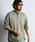 The DUFFER of ST.GEORGE�i�U�_�t�@�[�I�u�Z���g�W���[�W�j�́uLINEN BLEND BAND COLLAR 3Q SETUP SHIRT�F�Ȗ��f�� �Z�b�g�A�b�v 7���� �o���h�J���[�V���c�i�V���c/�u���E�X�j�v�b�I���[�u