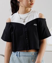 algy | ドッキングクロップドガーリーT(Tシャツ/カットソー)