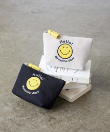 TOPKAPI（トプカピ）の「【Breath TOPKAPI】SMILE COLLETION スマイル 刺繍 タッセルポーチ（ポーチ）」