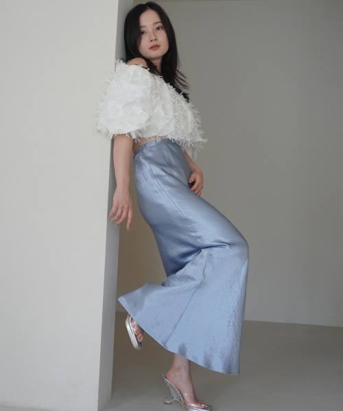 セール】リボンクロスギャザーTOPS（その他トップス）｜EIMY