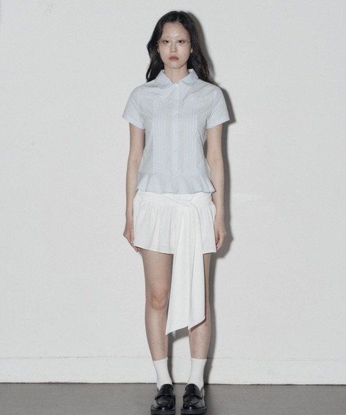 Midnight Move（ミッドナイトムーブ）の「Midnight Move／WINGスカート（スカート・レディース・ホワイト/ブラック/ライトブルー・SMALL）」の5枚目の写真