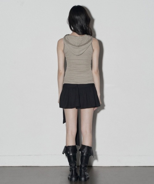 Midnight Move（ミッドナイトムーブ）の「Midnight Move／WINGスカート（スカート・レディース・ホワイト/ブラック/ライトブルー・SMALL）」の11枚目の写真