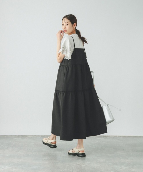 グローバルワーク　2WAYアソートキャミワンピース 人気商品【新品】グローバルワーク□2WAYアソートキャミ