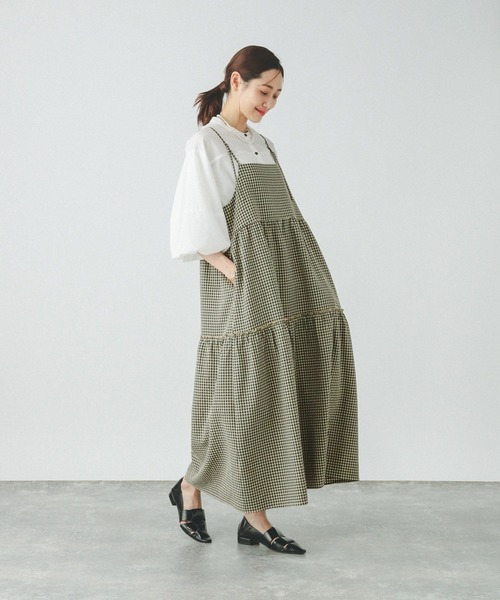 GLOBAL WORK(グローバルワーク)の「2WAYアソートキャミワンピース/328232(ワンピース・レディース・イエロー系その他/ブラック系その他/ブラック・MEDIUM/LARGE)」の15枚目の写真