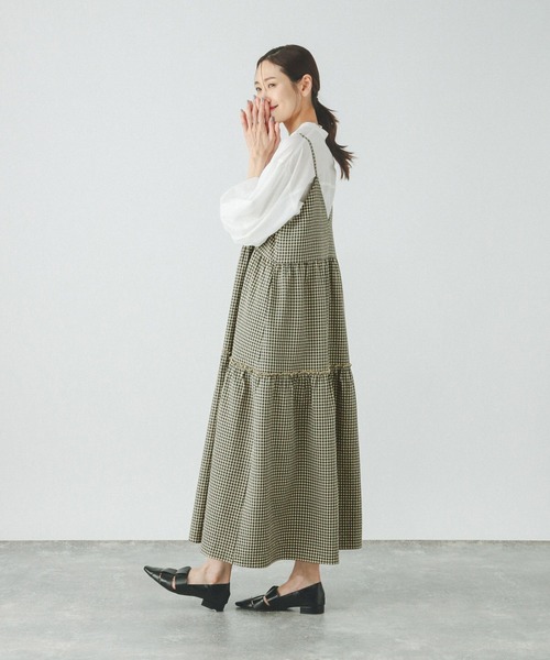 GLOBAL WORK(グローバルワーク)の「2WAYアソートキャミワンピース/328232(ワンピース・レディース・イエロー系その他/ブラック系その他/ブラック・MEDIUM/LARGE)」の17枚目の写真