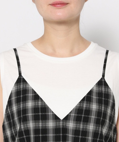 GLOBAL WORK(グローバルワーク)の「2WAYアソートキャミワンピース/328232(ワンピース・レディース・イエロー系その他/ブラック系その他/ブラック・MEDIUM/LARGE)」の11枚目の写真