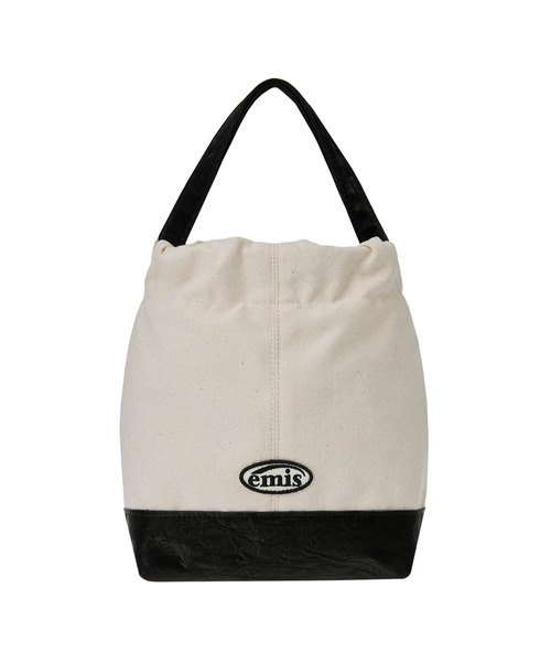 CANVAS TOTE BUCKET BAG
