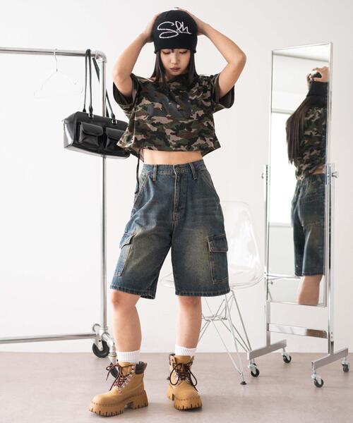 WEGO（ウィゴー）の「WEGO/2WAYオフショルショートT（Tシャツ/カットソー・レディース・その他4/その他1/その他2/その他3/その他5/その他8/その他7/その他6・FREE）」の12枚目の写真