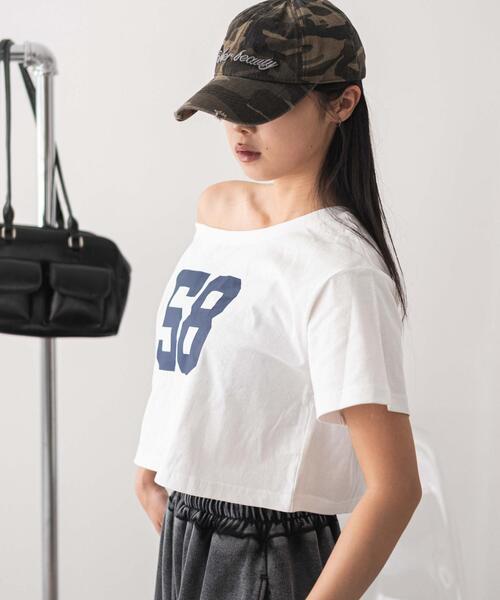 WEGO（ウィゴー）の「WEGO/2WAYオフショルショートT（Tシャツ/カットソー・レディース・その他4/その他1/その他2/その他3/その他5/その他8/その他7/その他6・FREE）」の20枚目の写真