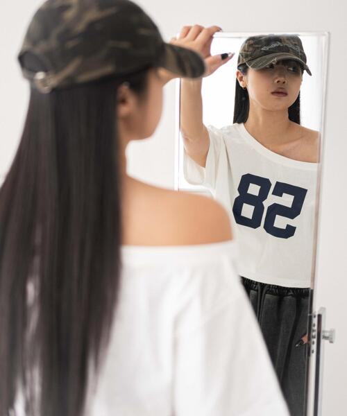 WEGO（ウィゴー）の「WEGO/2WAYオフショルショートT（Tシャツ/カットソー・レディース・その他4/その他1/その他2/その他3/その他5/その他8/その他7/その他6・FREE）」の22枚目の写真