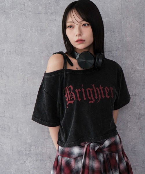 WEGO（ウィゴー）の「WEGO/2WAYオフショルショートT（Tシャツ/カットソー・レディース・その他4/その他1/その他2/その他3/その他5/その他8/その他7/その他6・FREE）」の7枚目の写真