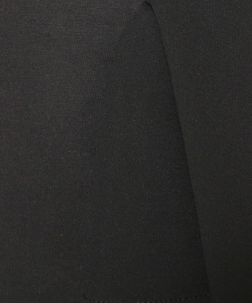 mysty woman(ミスティウーマン)の「異素材フリルスリーブプルオーバー 497238(Tシャツ/カットソー・レディース・オフホワイト/ブラック/グリーン・FREE)」の17枚目の写真