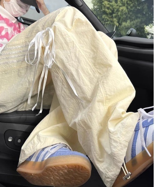 Per sist ence（パーシエンス）の「サイドリボンパステルナイロンパンツ（その他パンツ・レディース・イエロー/ピンク/ブルー・LARGE/MEDIUM）」の16枚目の写真