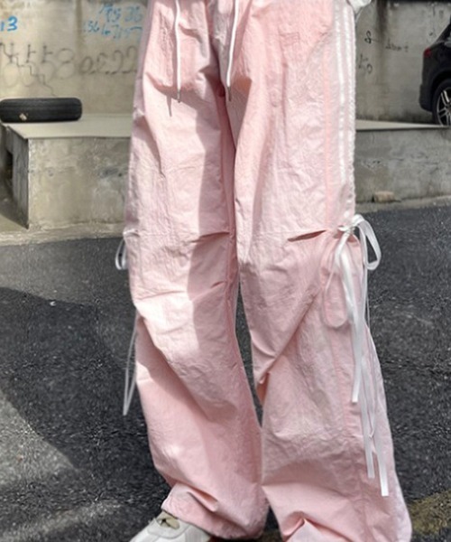 Per sist ence（パーシエンス）の「サイドリボンパステルナイロンパンツ（その他パンツ・レディース・イエロー/ピンク/ブルー・LARGE/MEDIUM）」の21枚目の写真